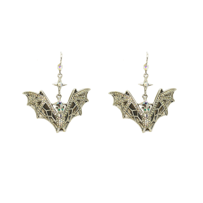Mystical Bat Earrings