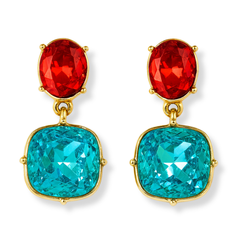 Sparkling Crystal Earrings