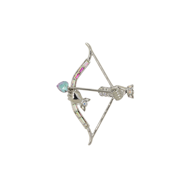 Cupids Bow and Arrow Brooch