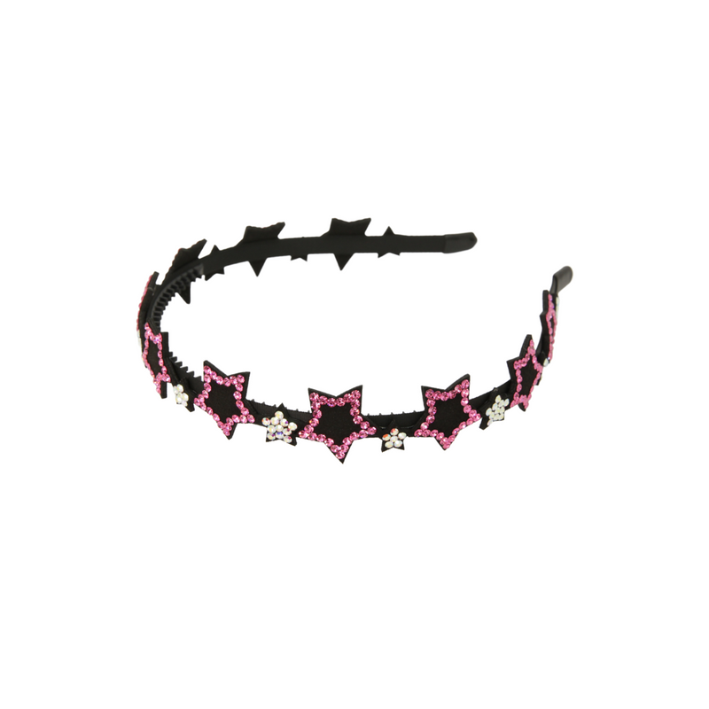 Small Crystal Stars Headband