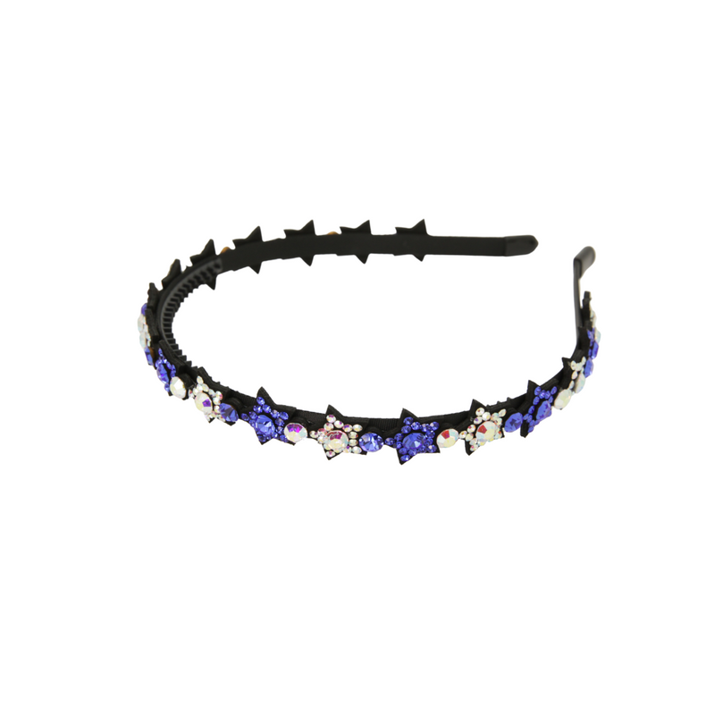 Delicate Crystal Stars Headband