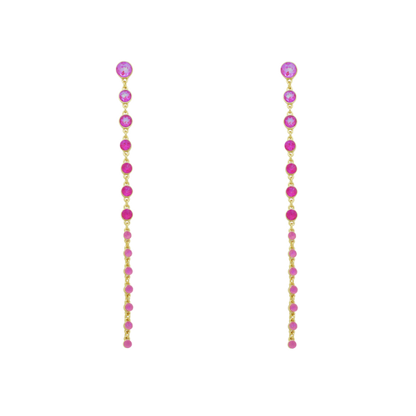 Crystal Cascade Earrings