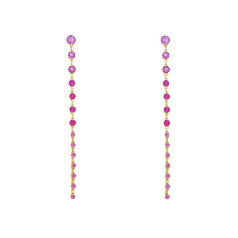 Crystal Cascade Earrings