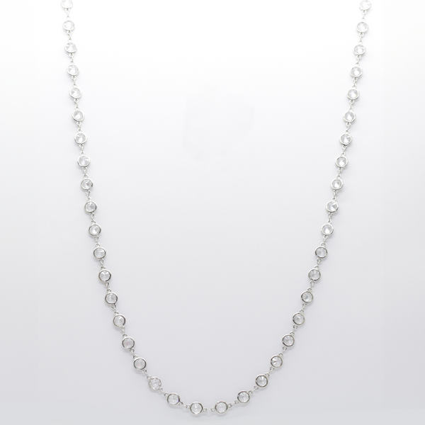 Single Strand Crystal Necklace