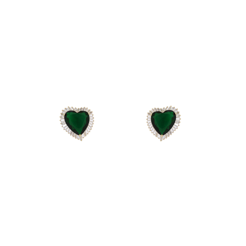 Love Heart Studs