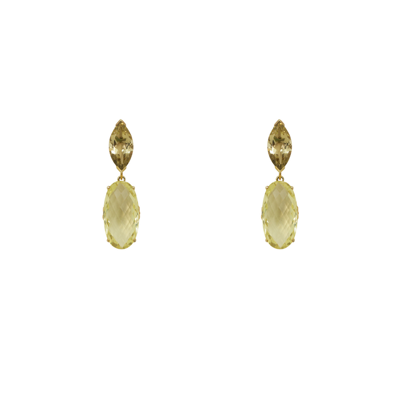 Citrine Drop Earrings