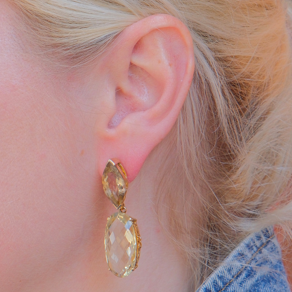 Citrine Drop Earrings