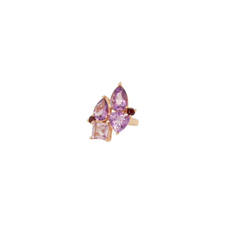 Purple Amethyst Ring