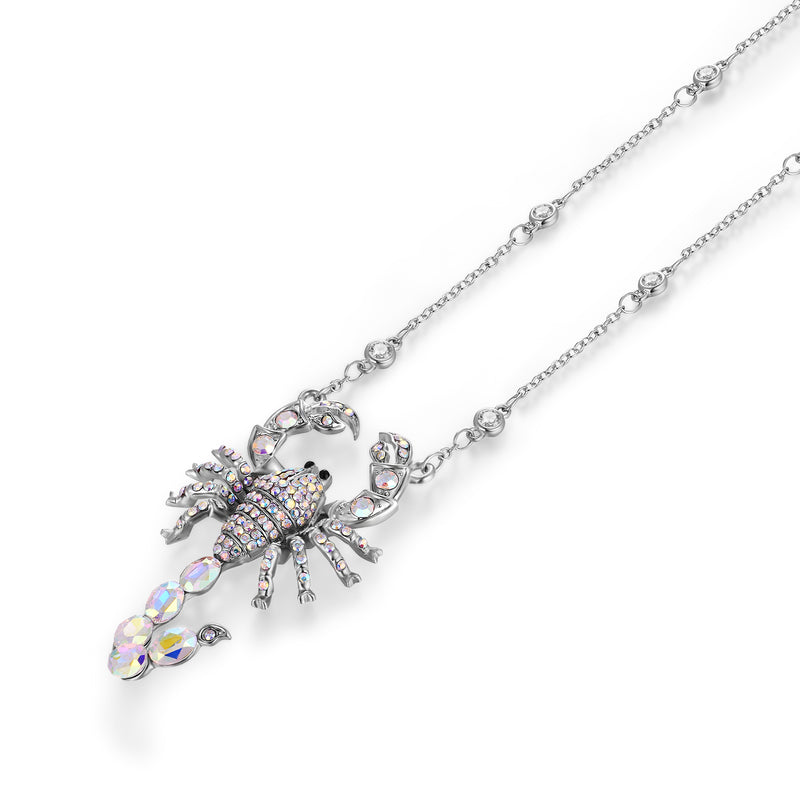Crystal Scorpion Necklace
