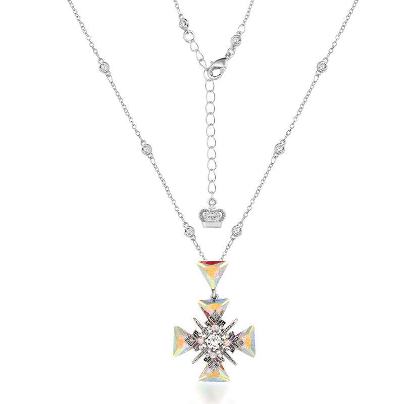 Crystal Medal Pendant