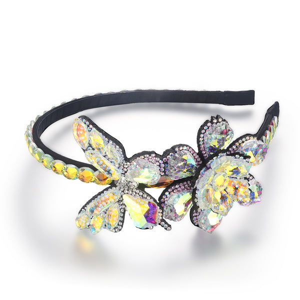 Butterfly and Flower Headband