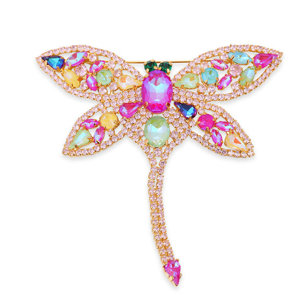 Vintage Style Dragonfly Brooch