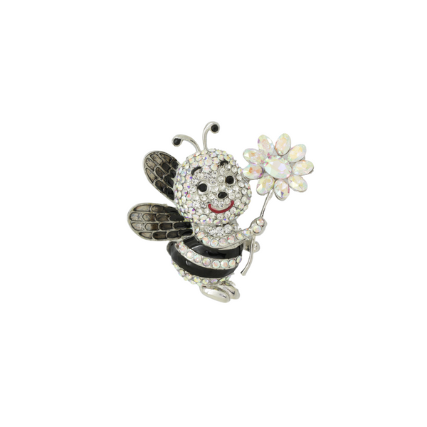 Happy Bumble Bee Brooch