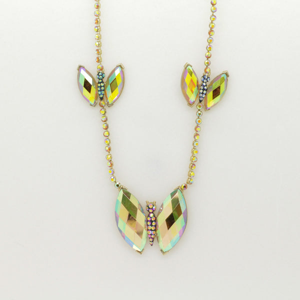 Mirror Butterfly Necklace