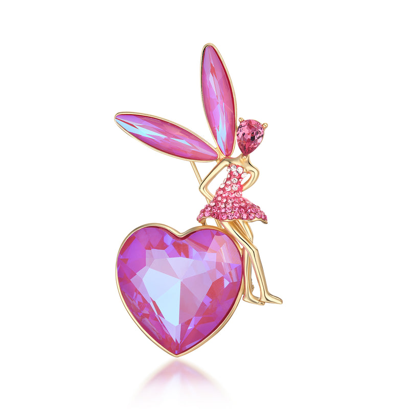 vintage heart rhinestone brooch, a hand me down vintage heart rhinestone brooch, a hand me down
