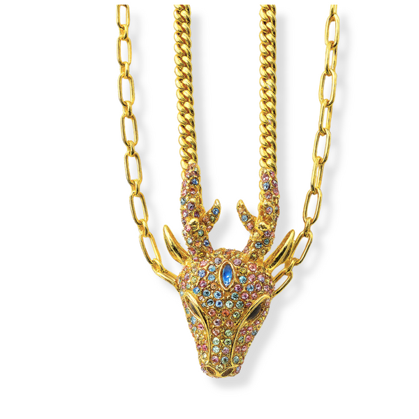 Bold Stag Necklace