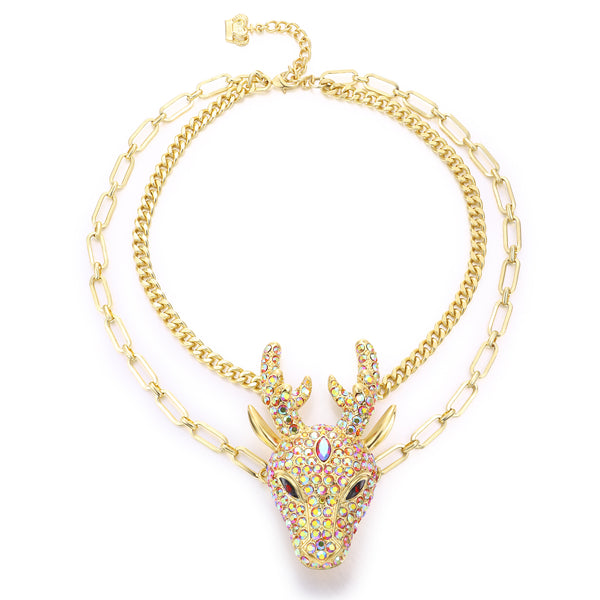 Bold Stag Necklace
