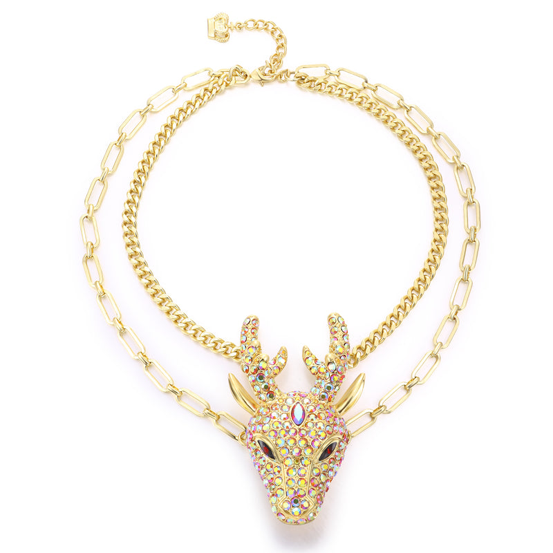 Bold Stag Necklace