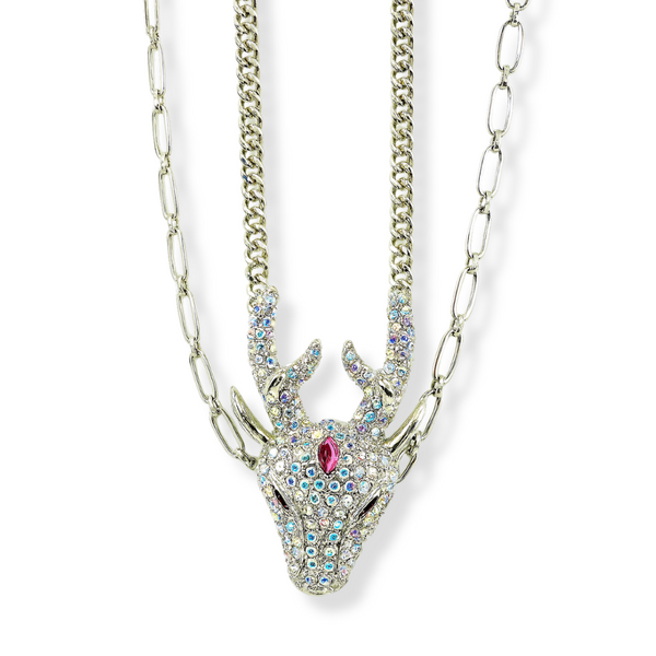 Bold Stag Necklace
