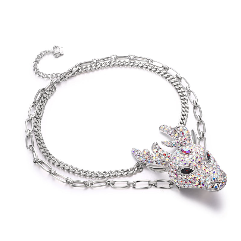 Bold Stag Necklace