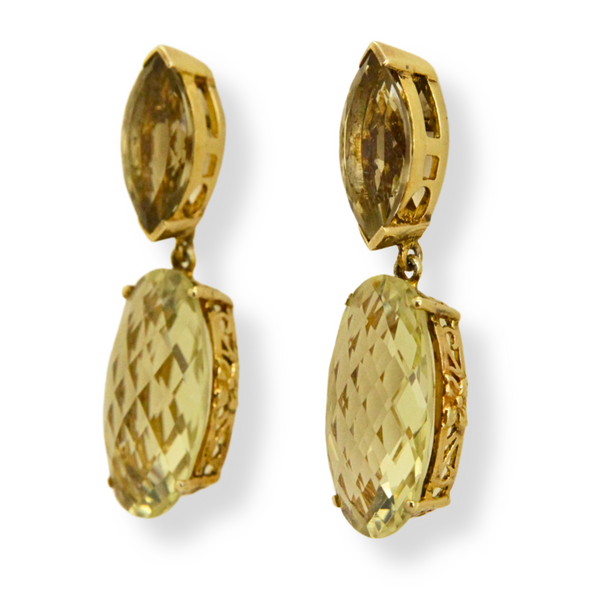 Citrine Drop Earrings