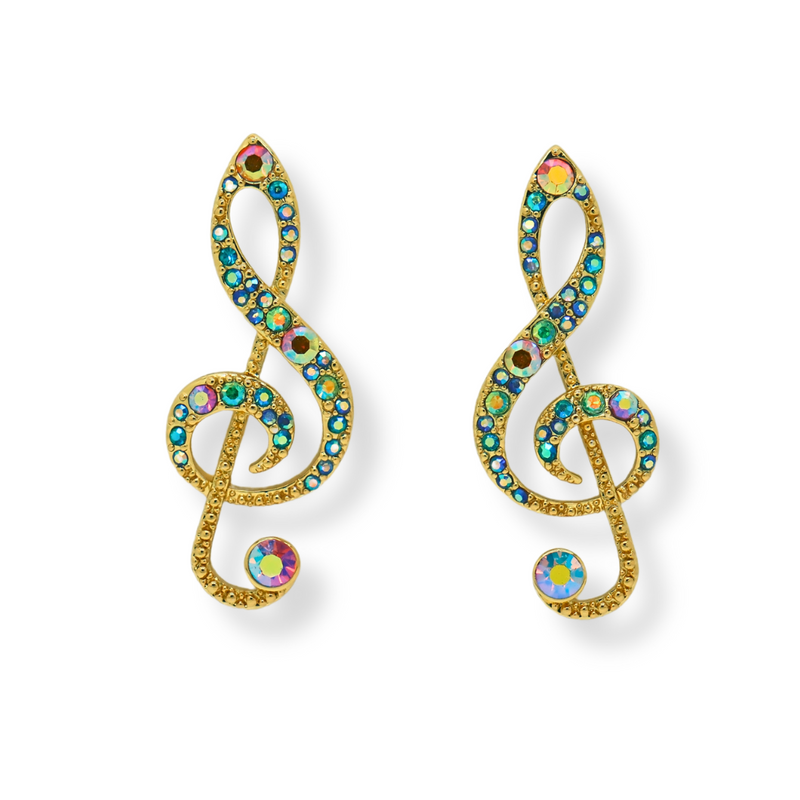 Music Note Earrings