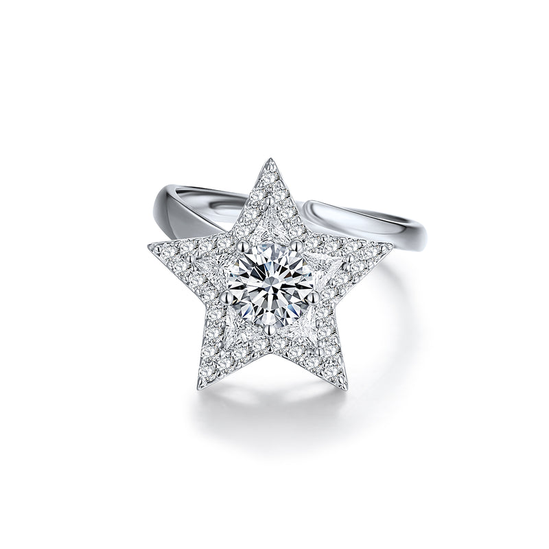 Sparkling Star Ring