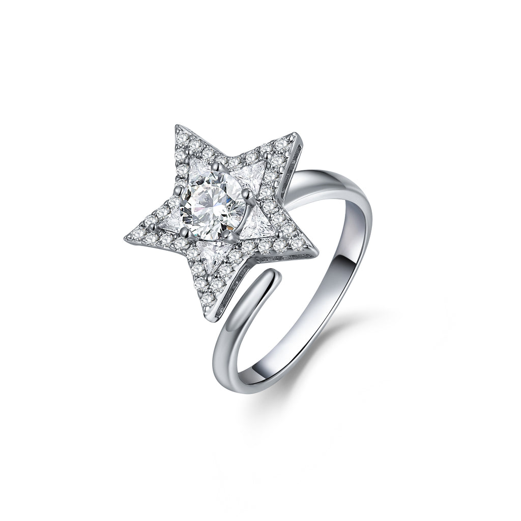 Star Ring Sparkling Star Ring | Crystal Ring | Butler & Wilson