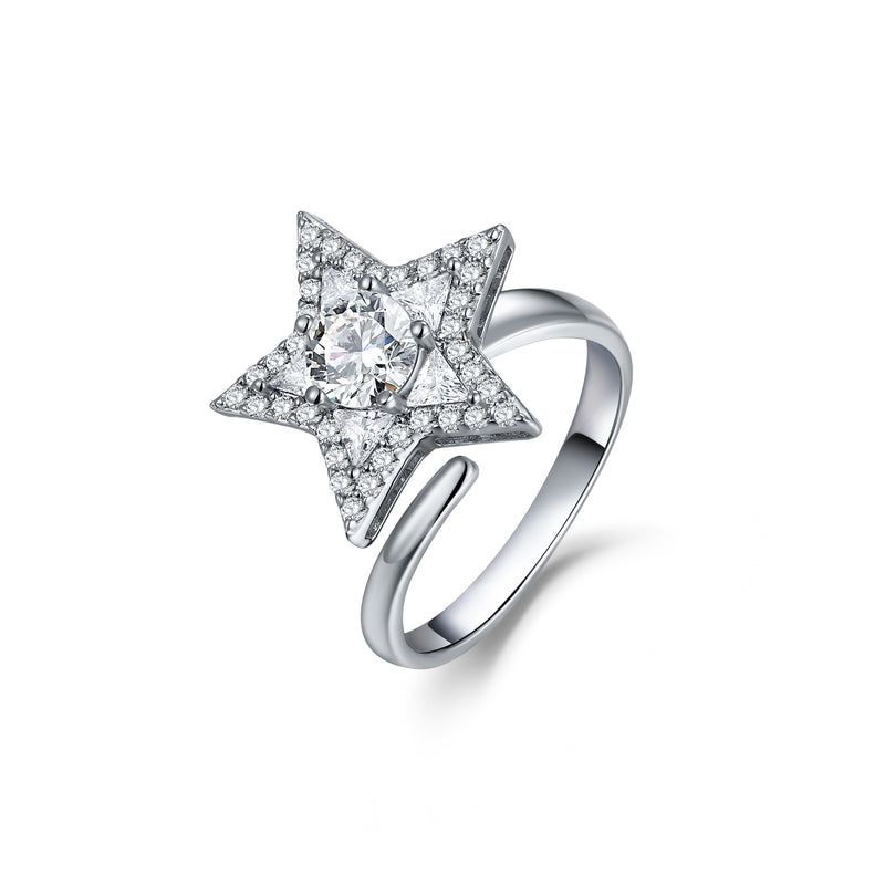Sparkling Star Ring