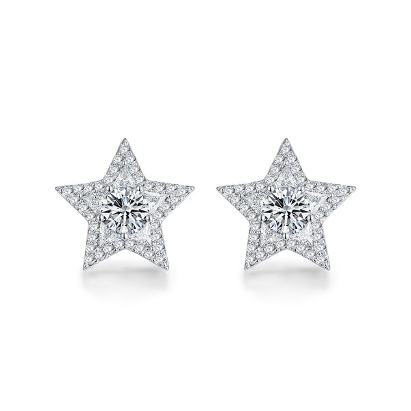 Sparkling Star Studs