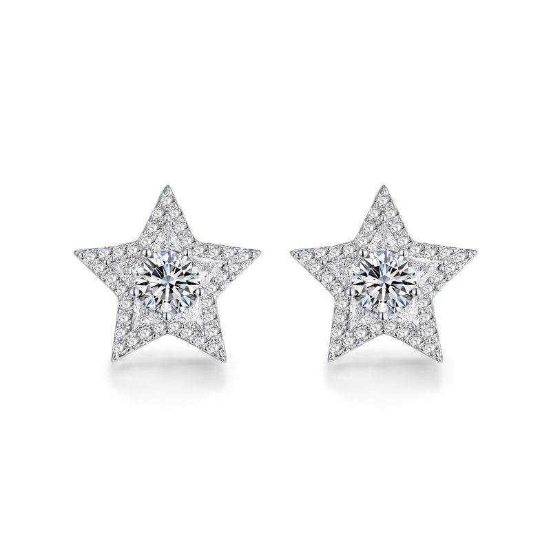 Sparkling Star Studs