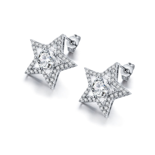 Sparkling Star Studs