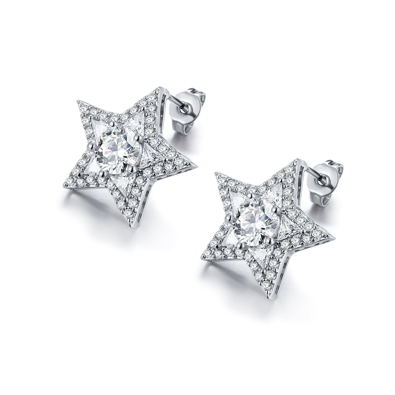 Sparkling Star Studs