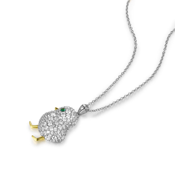 Sterling Silver Chick Pendant