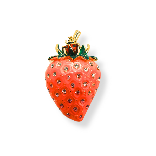 Strawberry Brooch