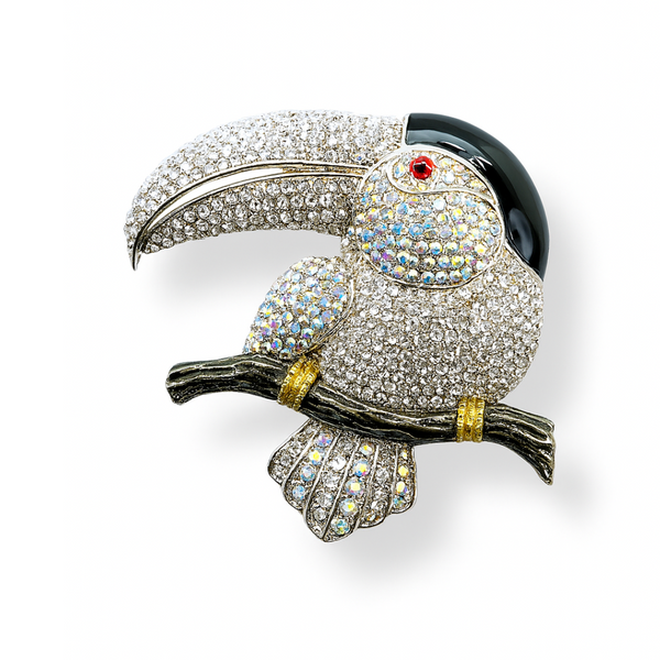 Tropical Toucan Brooch