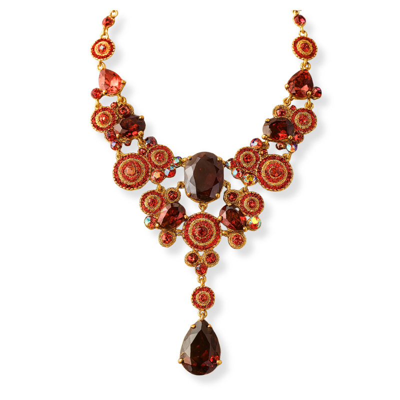 Elaborate Crystal Necklace