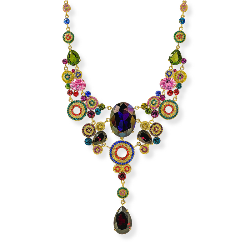 Elaborate Crystal Necklace