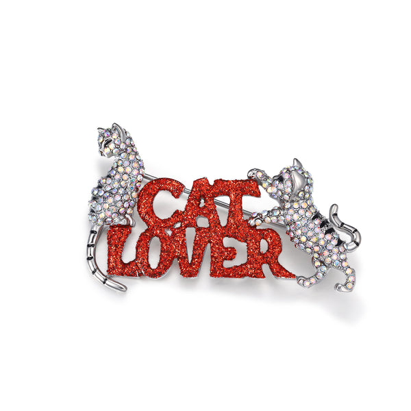 Cat Lover Brooch