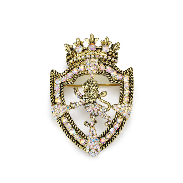 Royal Shield Brooch