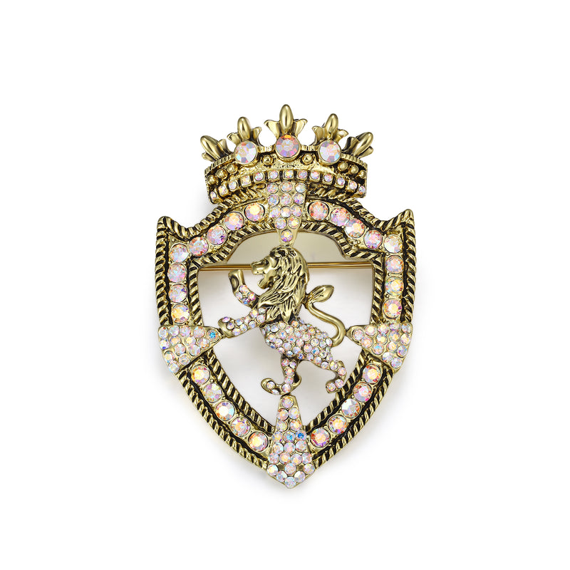 Royal Shield Brooch