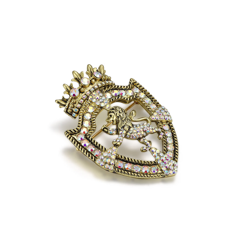Royal Shield Brooch