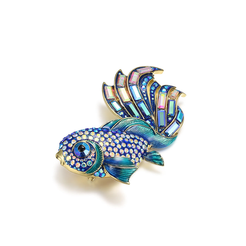 Tropical Fish Brooch
