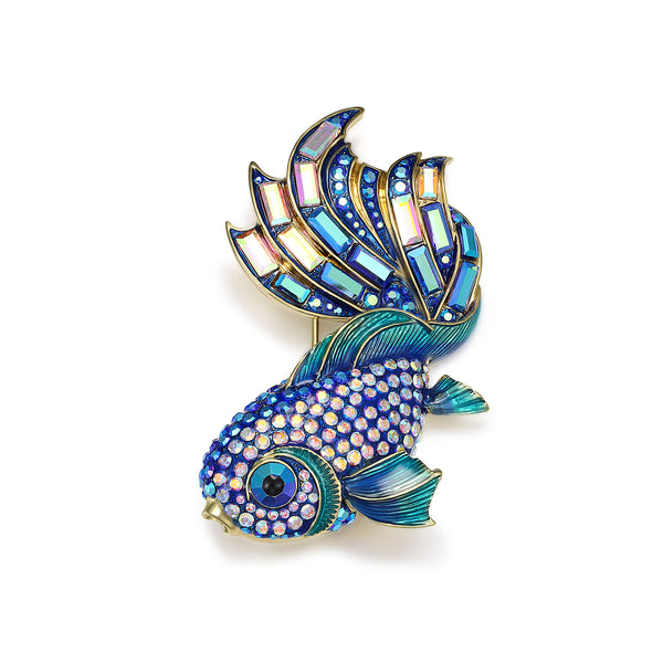 Tropical Fish Brooch