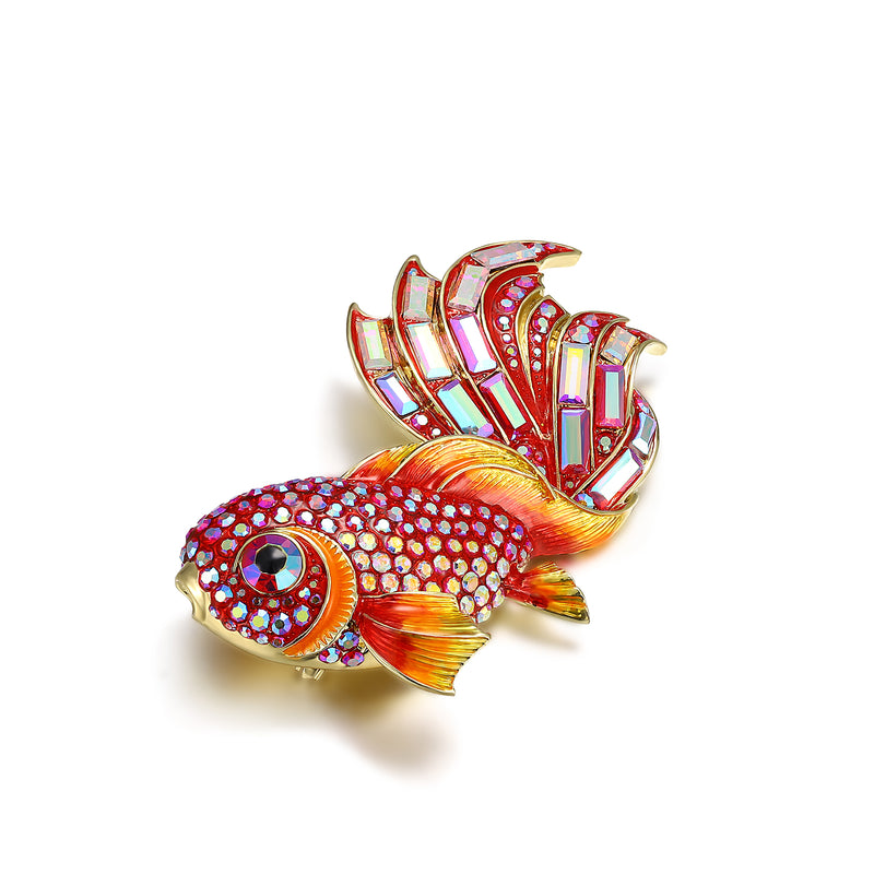 Tropical Fish Brooch