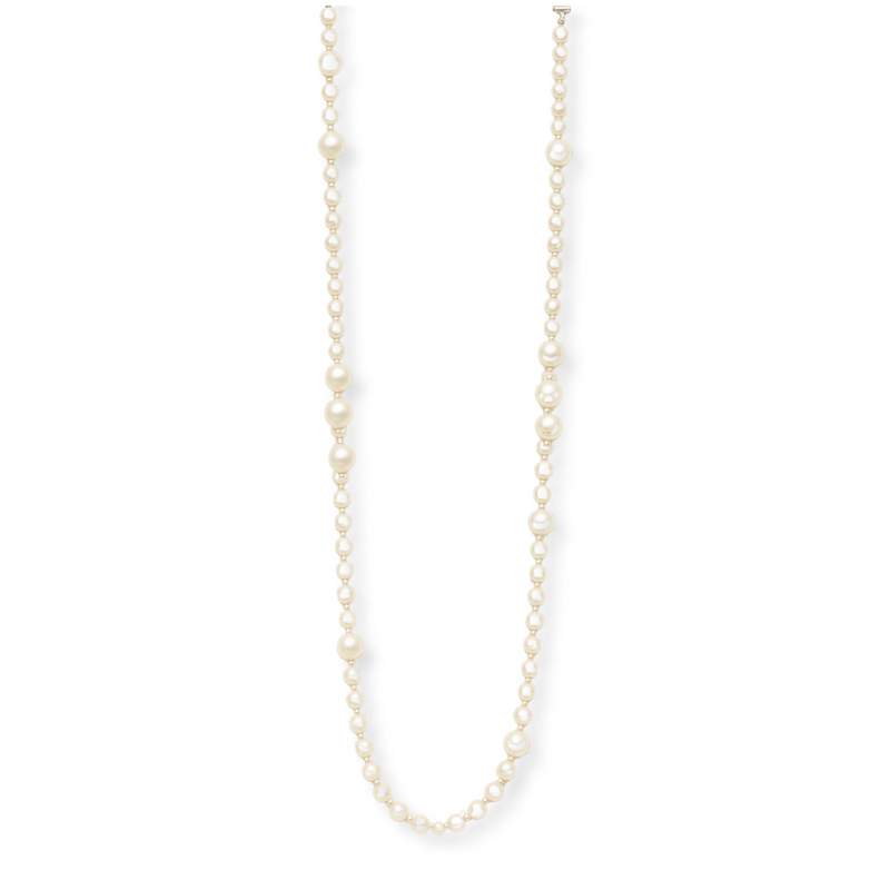 Draping Pearl Necklace
