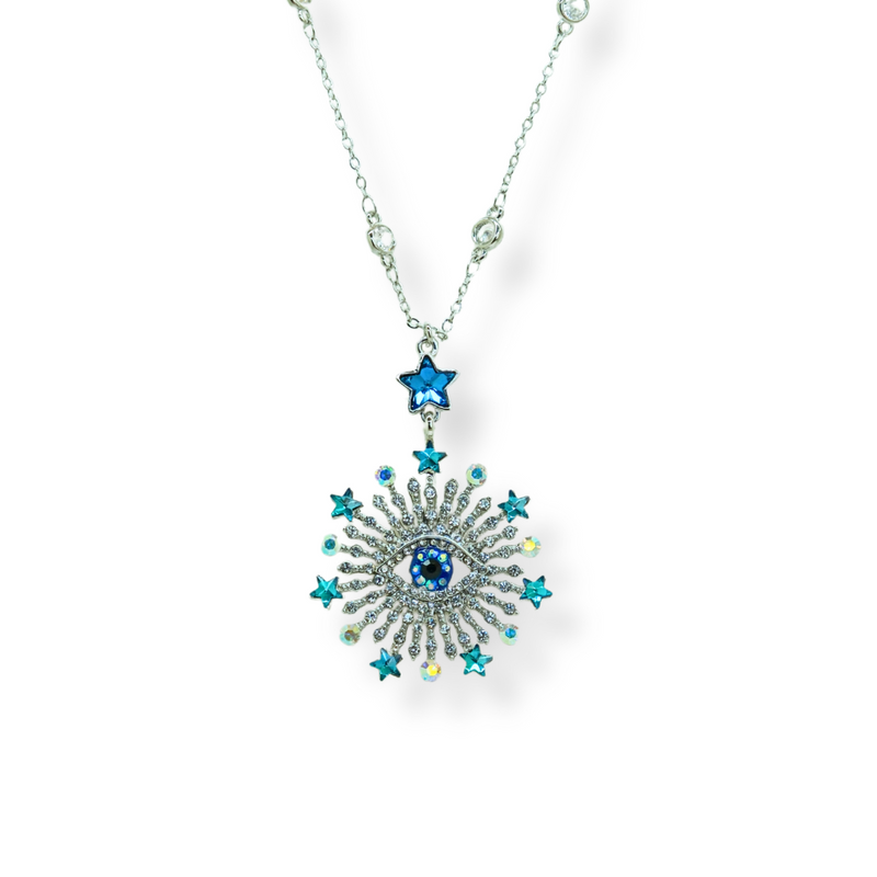 Sunburst Eye Necklace