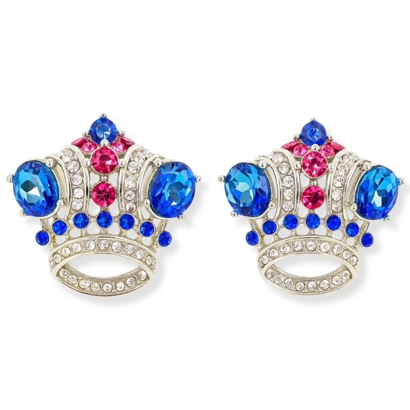 Regal Crown Earrings