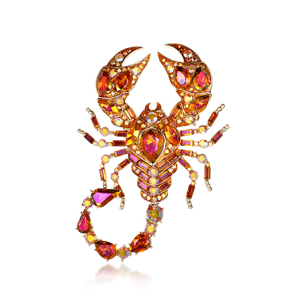 Large Scorpion Brooch