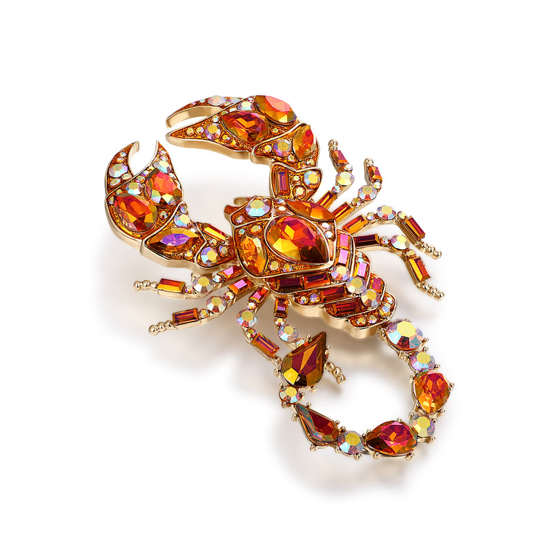 Large Scorpion Brooch